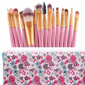 Makeup Brush Set Plus Case
